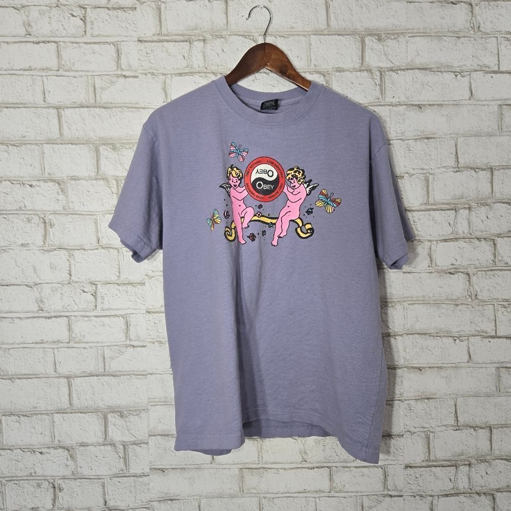 Obey vintage graphic short sleeve tee